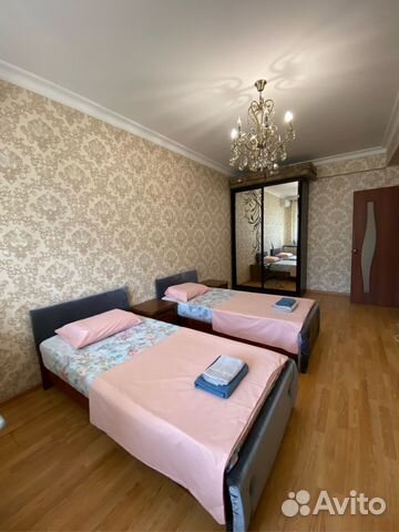 

1-к. квартира, 38 м², 2 кровати