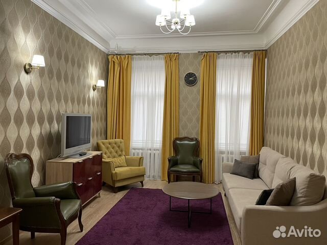 

1-к. квартира, 45 м², 3 кровати