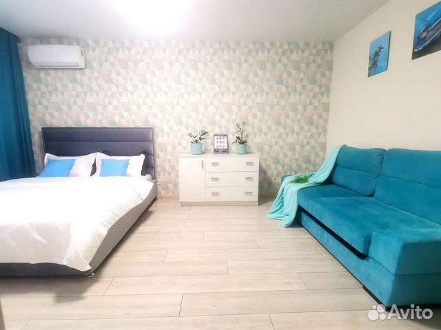 

1-к. квартира, 40 м², 2 кровати