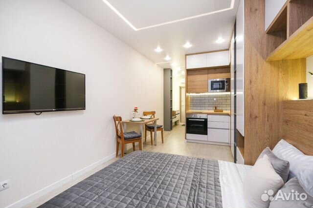 

Квартира-студия, 25 м², 1 кровать
