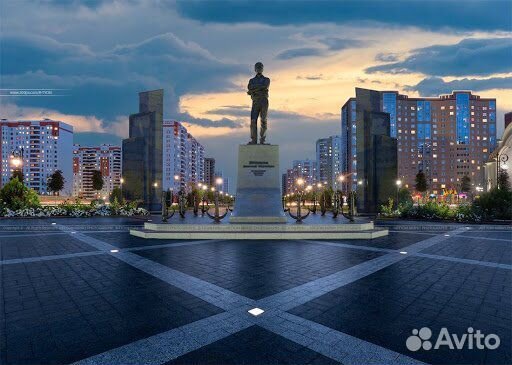 

1-к. квартира, 36,7 м², 1 кровать