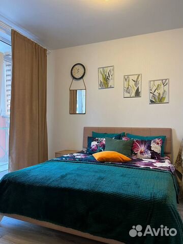 

1-к. квартира, 43 м², 3 кровати