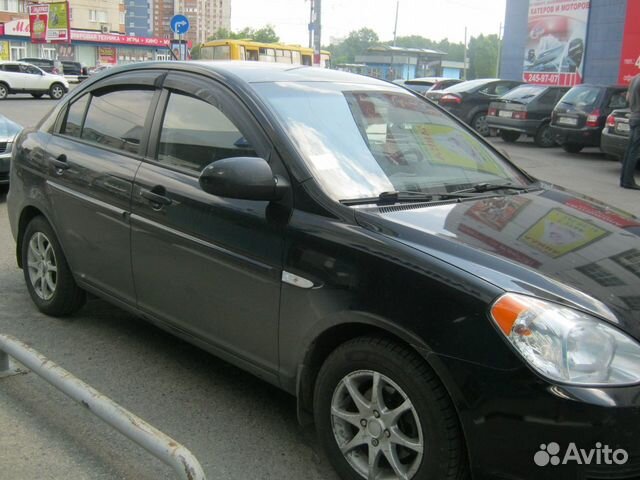 Дефлекторы окон и капота Hyundai Verna (2006-2010) Дефлекторы окон и капота Hyundai Verna (2006-2010)