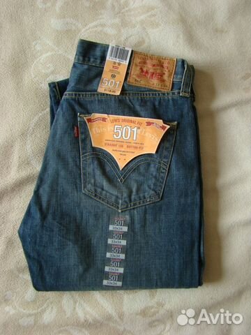 Новые джинсы Levis 501. Размер 34х35 Новые джинсы Levis 501. Размер 34х35