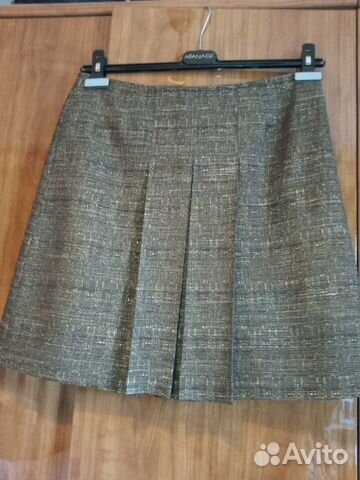 Юбка с люрексом,складки, Look 44р, англ.10 Юбка с люрексом,складки, Look 44р, англ.10