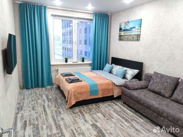 

1-к. квартира, 32 м², 2 кровати