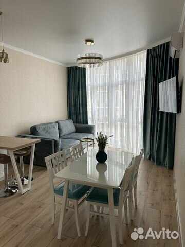 

Квартира-студия, 50 м², 2 кровати