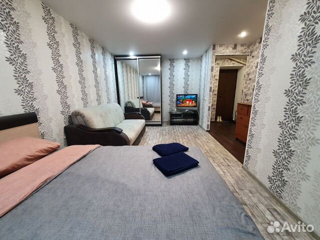 

1-к. квартира, 32 м², 2 кровати