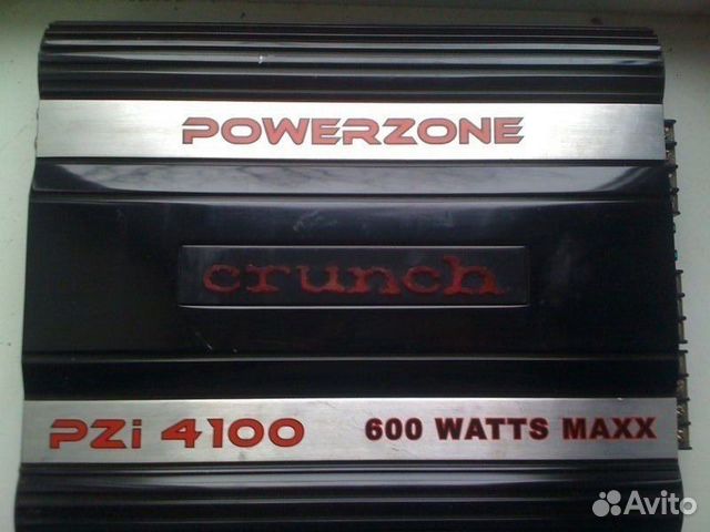 инструкция к усилителю crunch pzi 4100