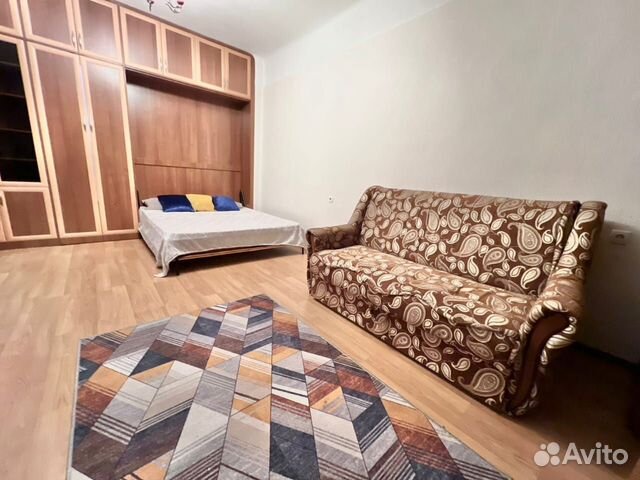 

1-к. квартира, 44 м², 2 кровати