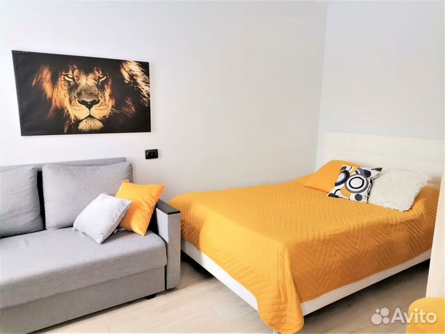 

Квартира-студия, 26,8 м², 2 кровати