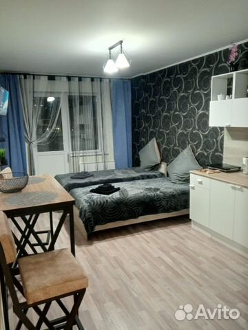 

Квартира-студия, 22,4 м², 2 кровати