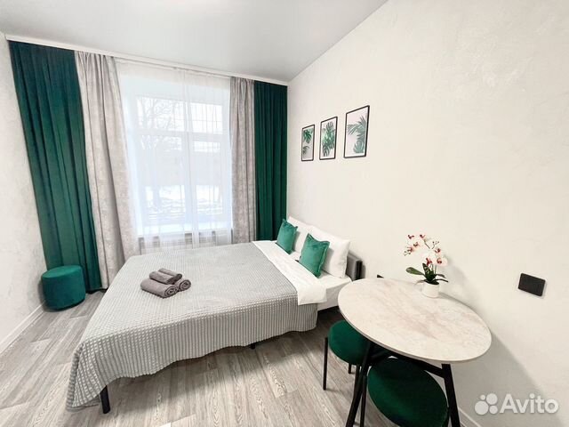 

Квартира-студия, 18 м², 1 кровать