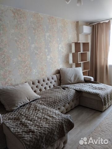 

1-к. квартира, 44 м², 2 кровати