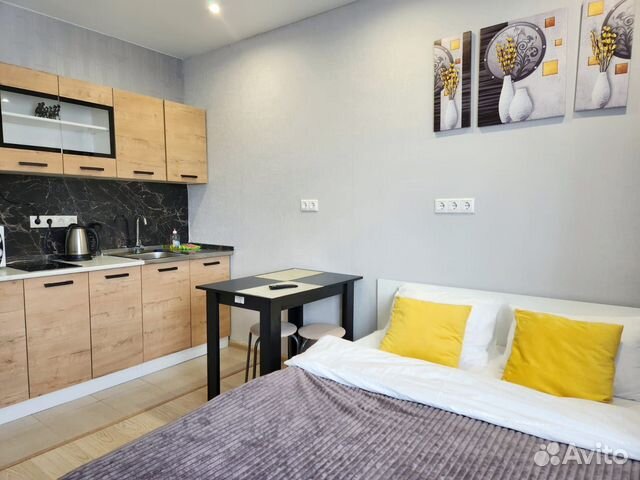

Квартира-студия, 24 м², 2 кровати