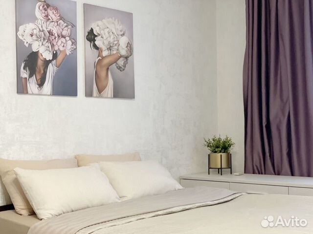 

1-к. квартира, 50 м², 3 кровати