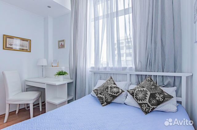 

1-к. квартира, 45 м², 2 кровати