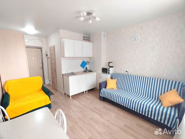 

Квартира-студия, 22 м², 2 кровати