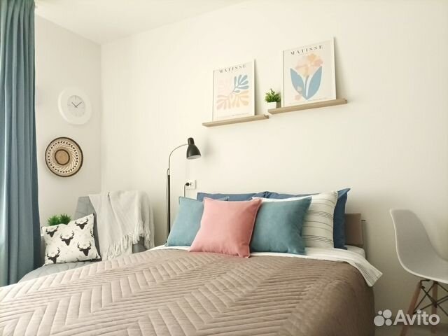 

Квартира-студия, 25 м², 2 кровати