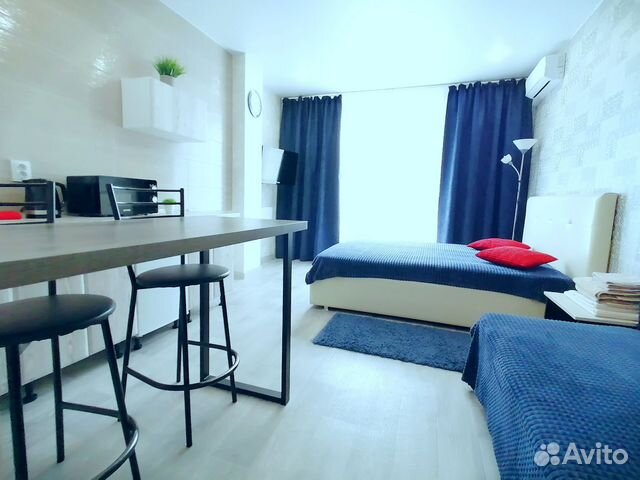 

Квартира-студия, 30 м², 2 кровати