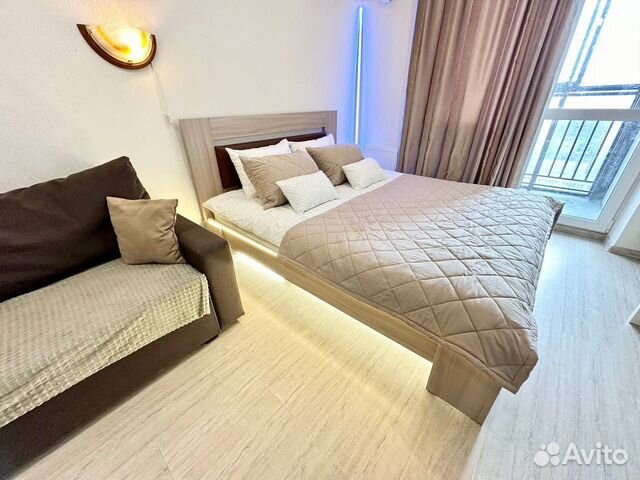 

Квартира-студия, 37 м², 1 кровать