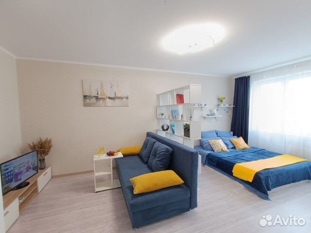 

1-к. квартира, 38 м², 2 кровати