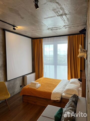 

Квартира-студия, 34 м², 2 кровати