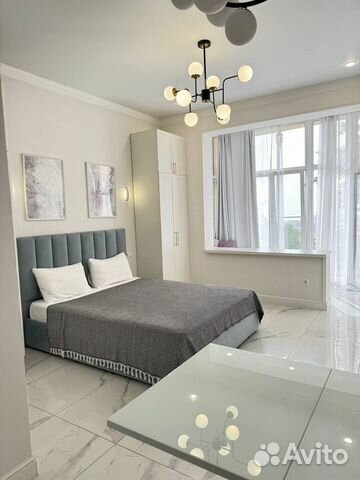 

Квартира-студия, 33 м², 2 кровати