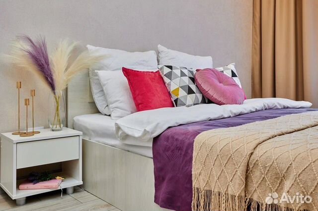 

1-к. квартира, 40 м², 2 кровати
