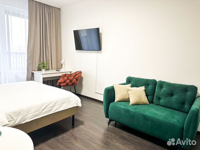 

Квартира-студия, 25 м², 2 кровати