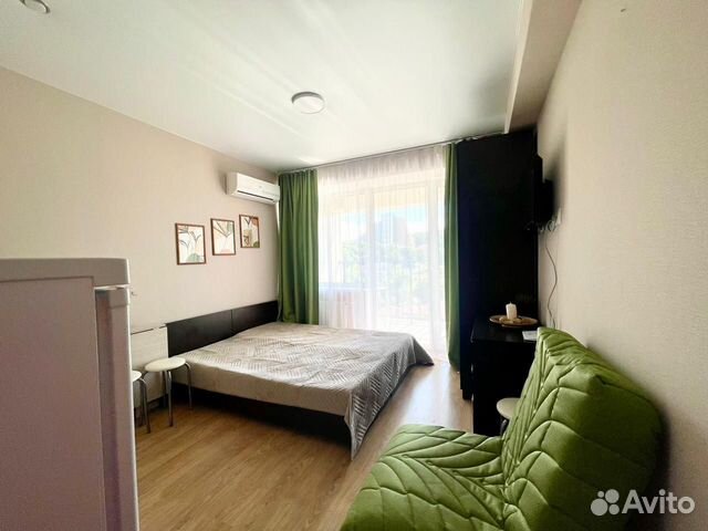 

Квартира-студия, 24 м², 2 кровати