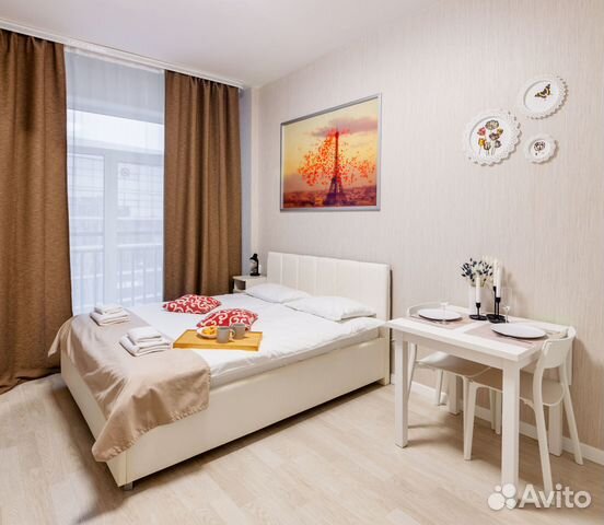

Квартира-студия, 25 м², 1 кровать