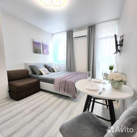 

Квартира-студия, 21 м², 2 кровати