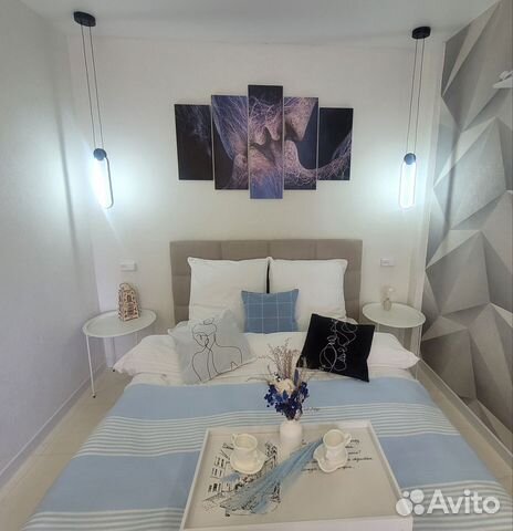 

1-к. квартира, 34 м², 2 кровати
