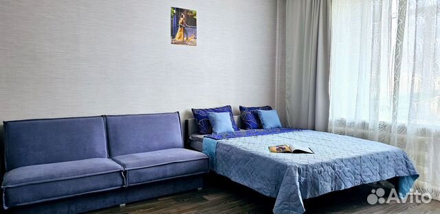 

1-к. квартира, 40 м², 2 кровати