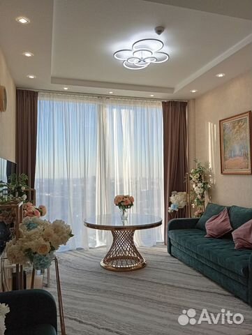 

1-к. квартира, 72,4 м², 2 кровати