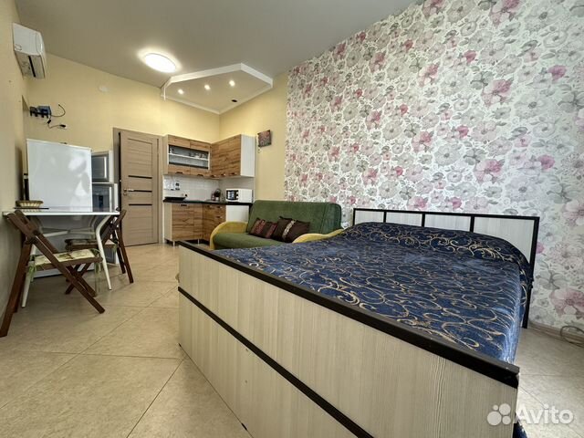 

Квартира-студия, 28 м², 1 кровать