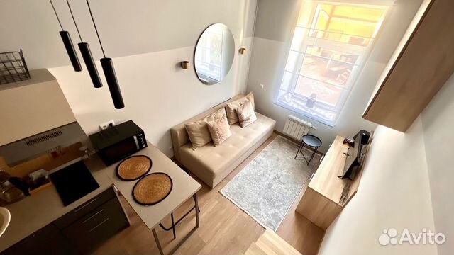 

Квартира-студия, 25 м², 2 кровати