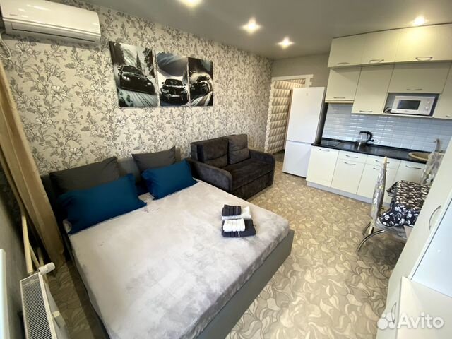 

Квартира-студия, 26 м², 2 кровати