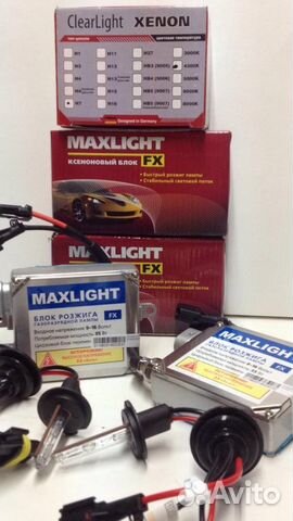 MaxLight комплект ксенона H7 Корея