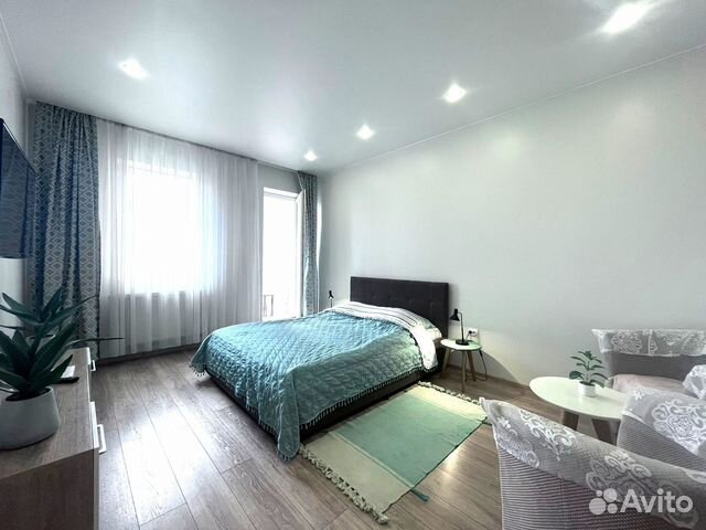

1-к. квартира, 43 м², 2 кровати