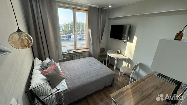 

Квартира-студия, 17 м², 1 кровать