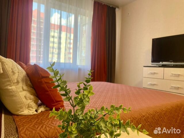 

1-к. квартира, 45 м², 3 кровати