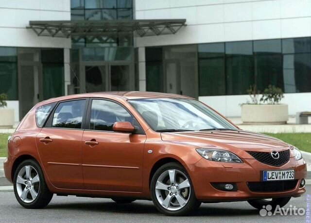 Лобовое стекло на а/м Mazda 3 2003