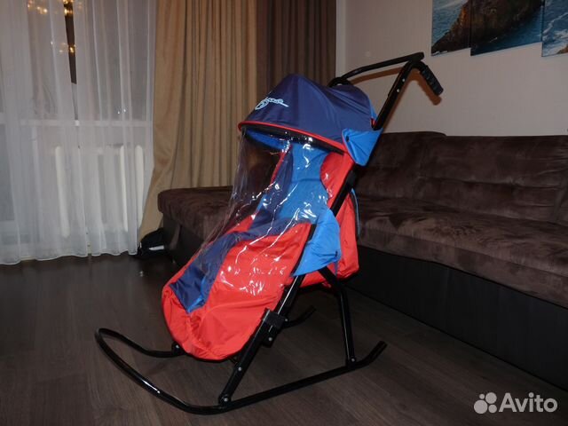 Санки-коляска, б/у очень мало, состояние новых Санки-коляска, б/у очень мало, состояние новых
