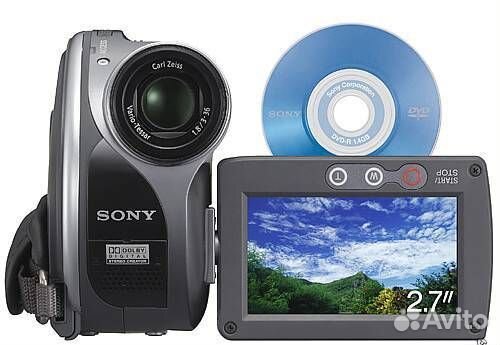 Цифровая видеокамера sony DCR-DVD205E Цифровая видеокамера sony DCR-DVD205E