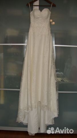 Свадебное платье нежное и красивое