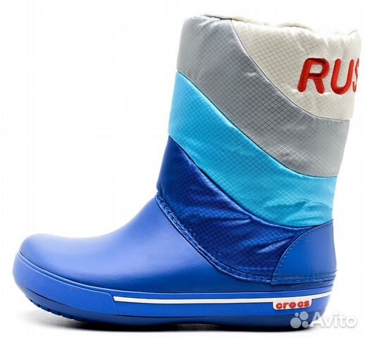 Сапоги Дутики Crocs Crocband утепленные 36 37 38 р