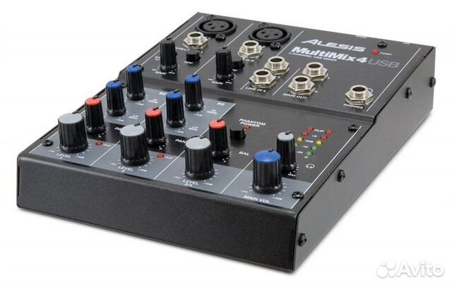 Микшеры alesis multimix 4/8/10 usb fx