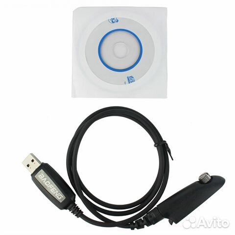 USB кабель для рации Baofeng BF-A58/BF-9700 с CD